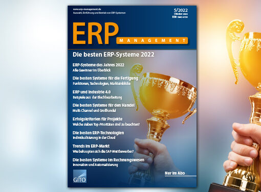 ERP 5/2022: Die besten ERP-Systeme 2022