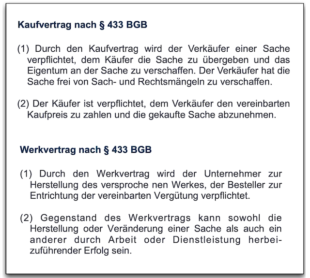 Lizenz- und Werkverträge in ERP-Einführungsprojekten 2 erp 2 16 kaufvertrag