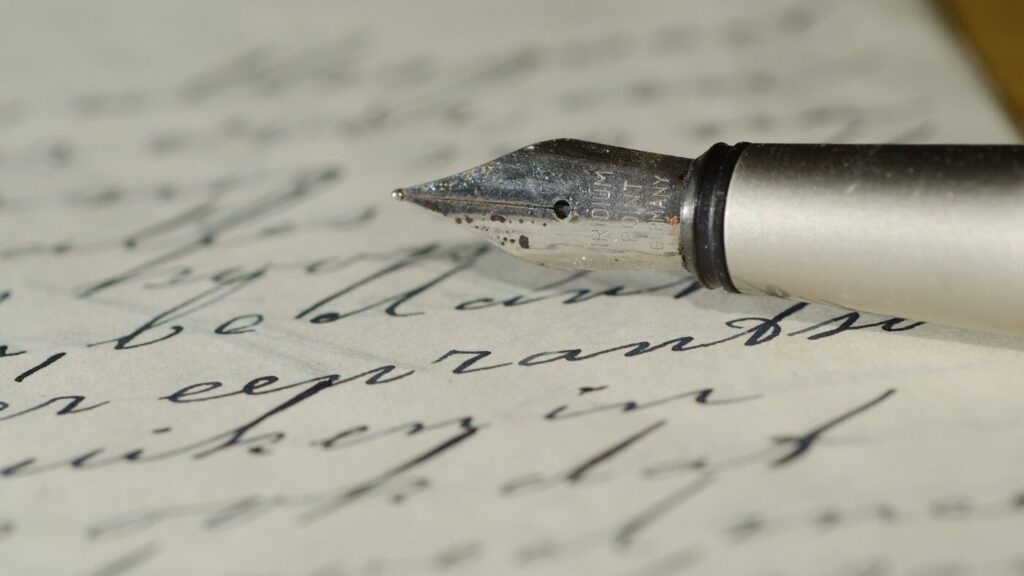 Handschriftliche Texte werden erkannt.