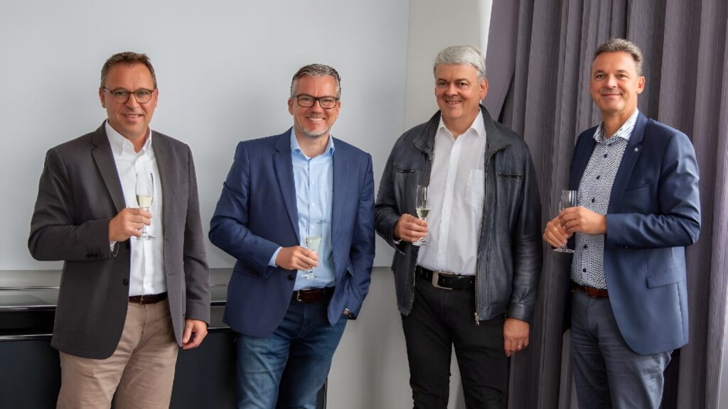 Detlef Thiemann, Michael Stanka, Klemens Baumgärtel und Udo Lorenz