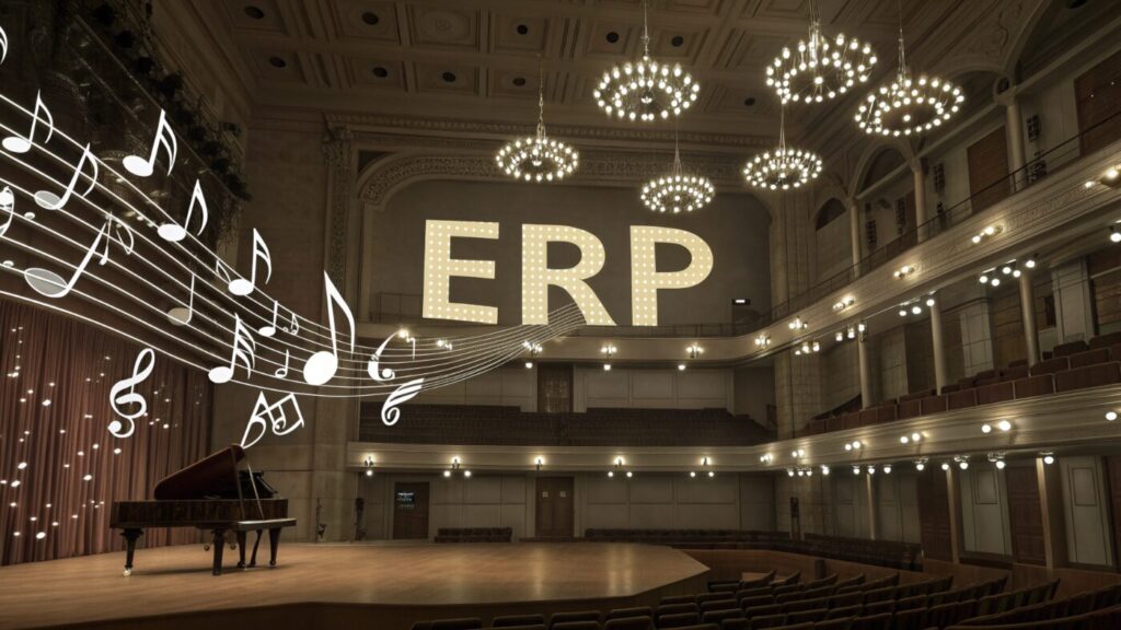 ERP unterstützt Akustik & Raum.
