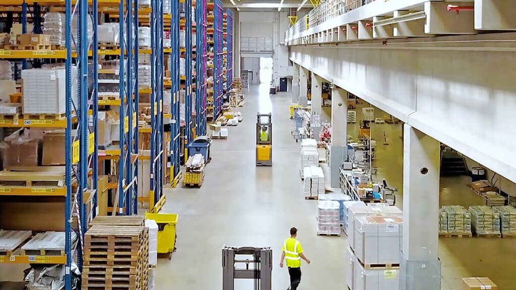 Das Zentrallager von MEGA in Hannover