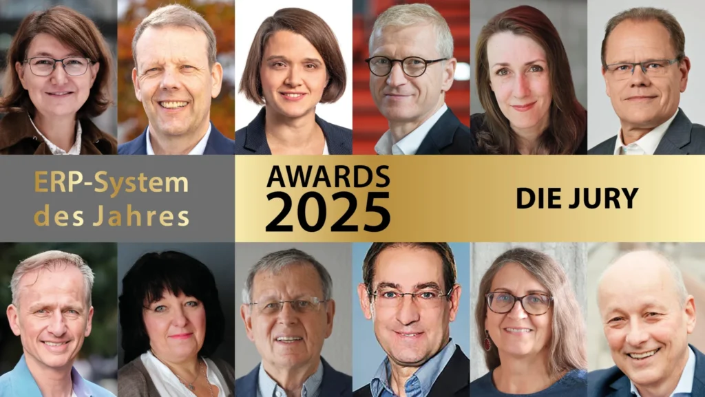 ERP-System des Jahres 2025 - Die Jury