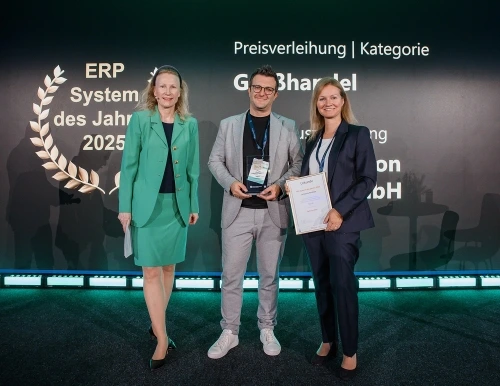 Preisverleihung ERP System des Jahres 2025