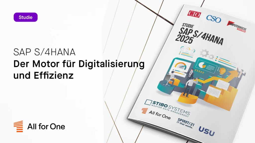 SAP S/4HANA, digitale Transformation, Cloud-ERP, Künstliche Intelligenz, Mittelstand