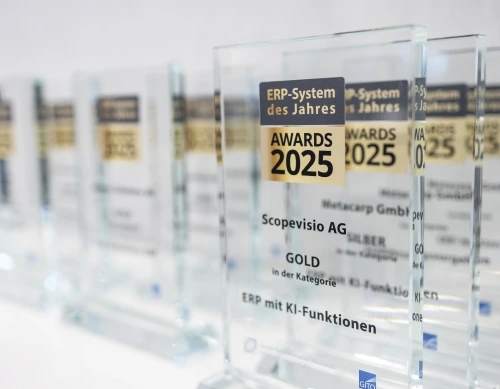 Best-of ERP 2025: ERP mit KI-Funktionen 3 Preisverleihung ERP System des Jahres 2025