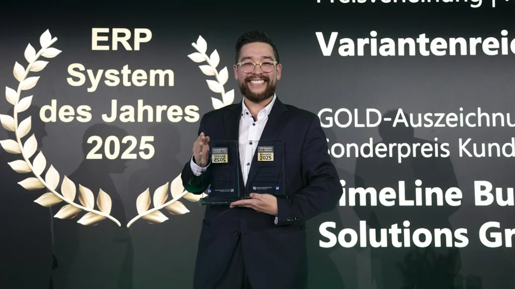 Preisverleihung ERP System des Jahres 2025