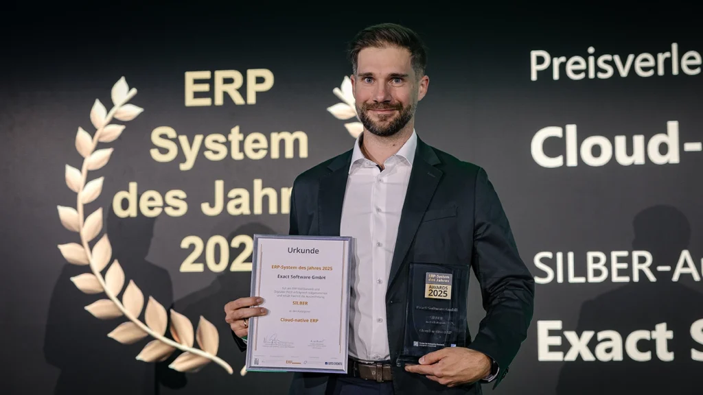 Preisverleihung ERP System des Jahres 2025