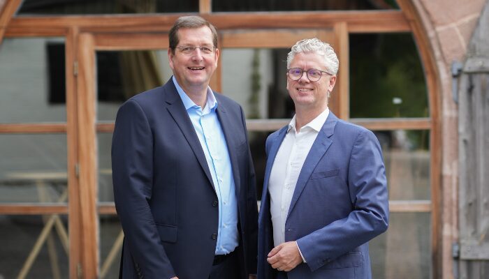Geschäftsführer Alexander Bernhard und Matthias Martens