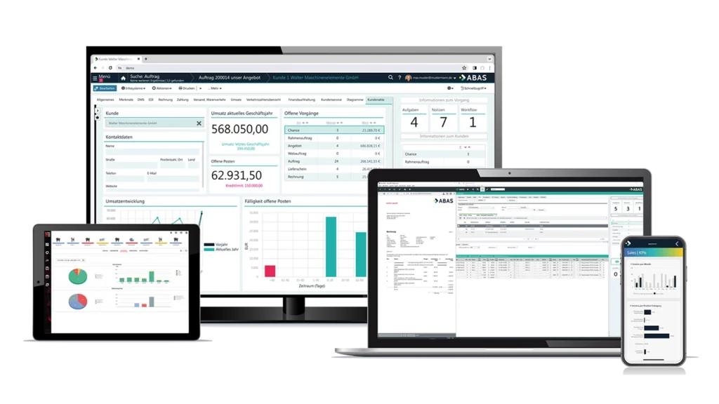 Für mehr Wettbewerbsfähigkeit, Resilienz und Zukunftssicherheit: Integriertes Lösungsportfolio für den industriellen Mittelstand © Forterro Deutschland Abas GmbH