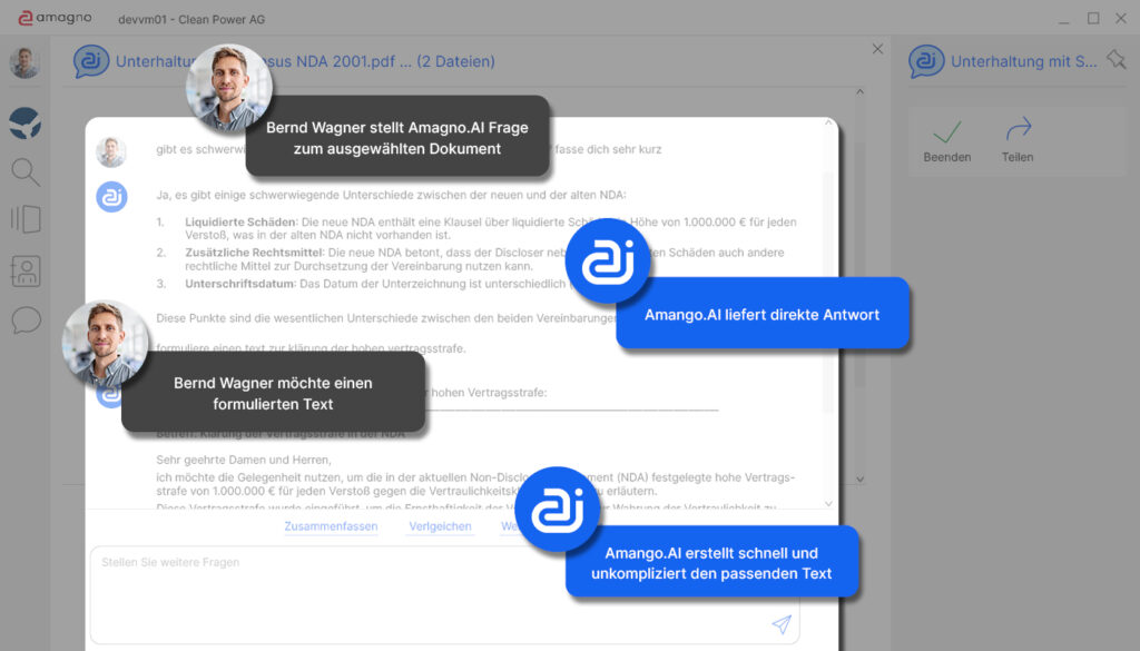 Automatisierte Datenerfassung mit Amagno ©Amagno
