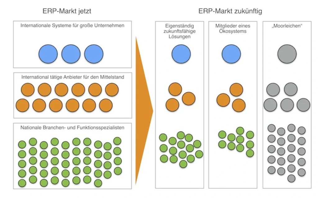 Bild 1: Marktperspektiven für den deutschen ERP-Markt