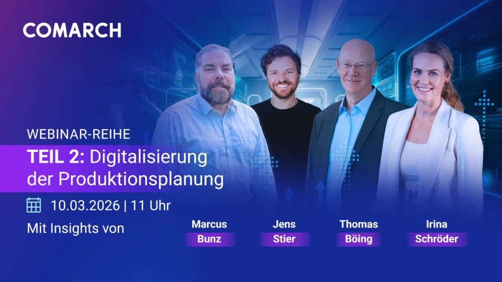 WEBINAR: Digitalisierung der Produktionsplanung