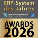 ERP-System des Jahres Awards 2026 Siegel