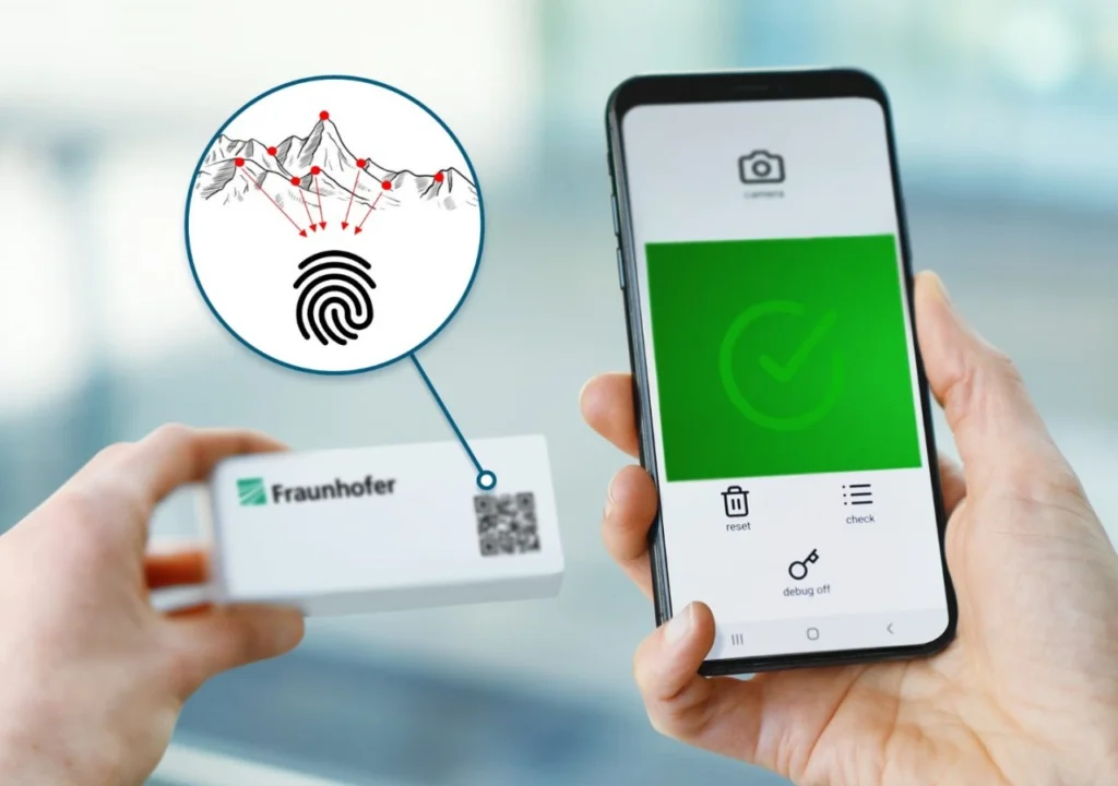 Fälschungssicheres QR-Code-System ©Fraunhofer