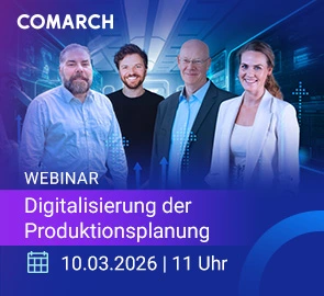 WEBINAR: Digitalisierung der Produktionsplanung