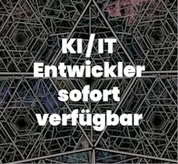 Sie brauchen sofort Full-Stack & KI / IT Entwickler?