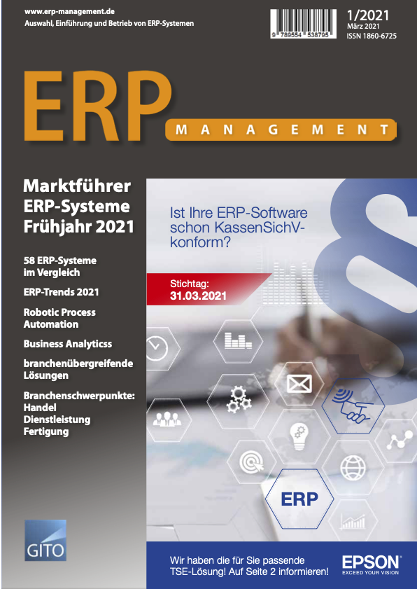 ERP marktführer 1 2021 Titel