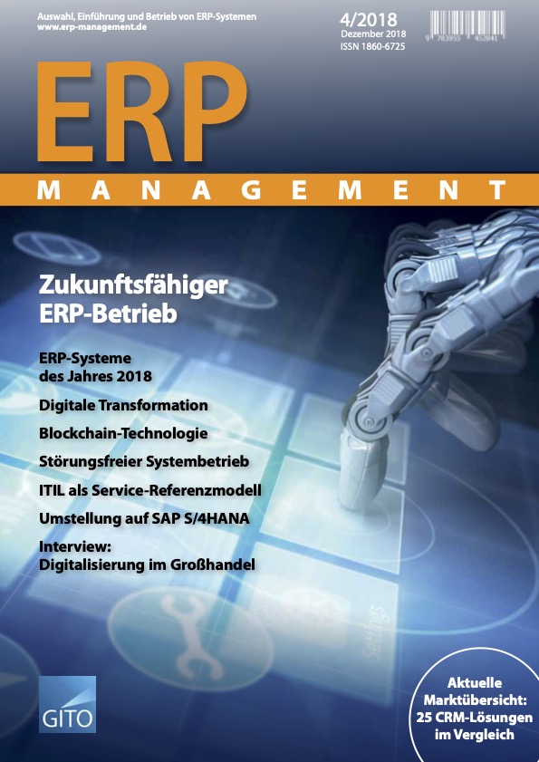 ERP 4/2018: Zukunftsfähiger ERP-Betrieb 2 ERP 4 18 Titel